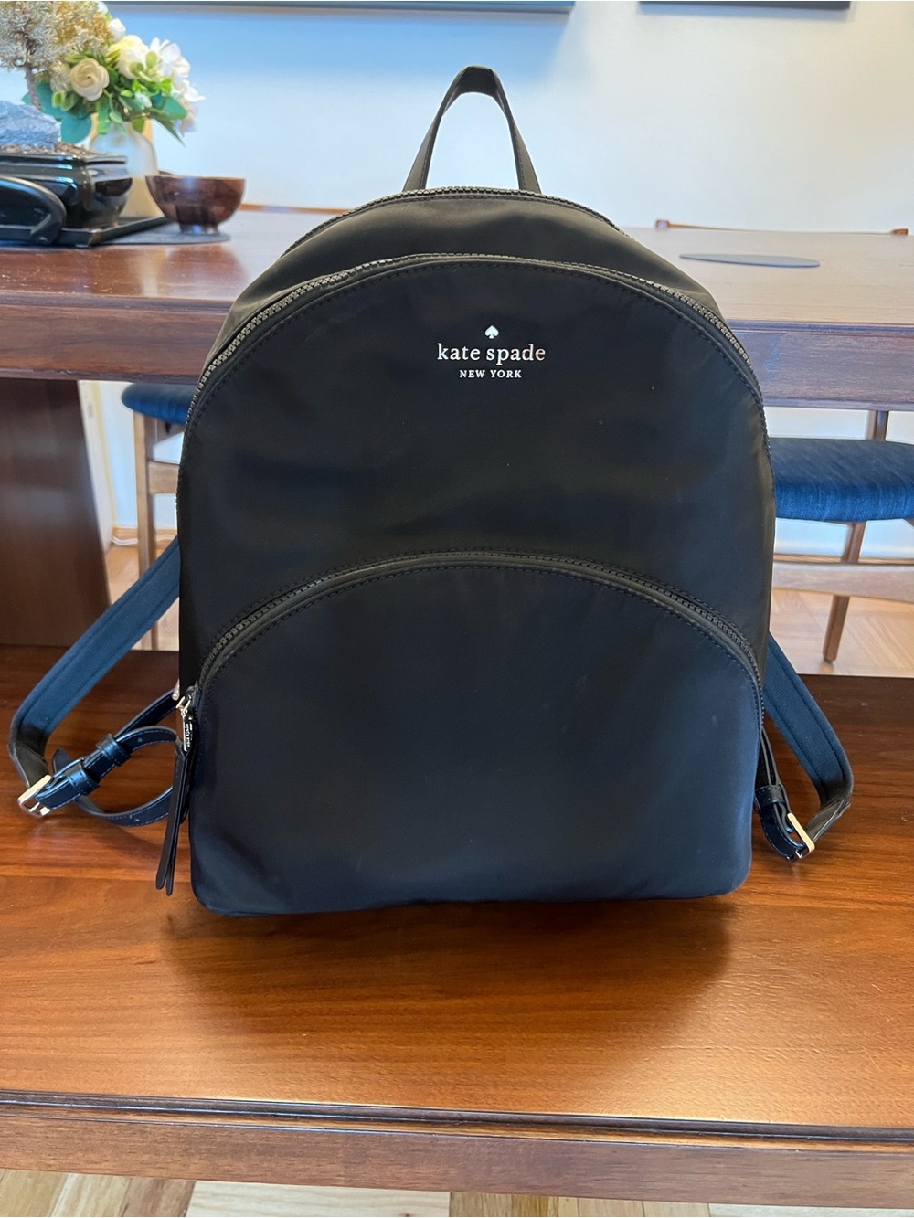 Kate Spade Karissa Black Nylon Backpack